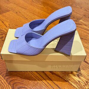 Billini Purple Heeled Shoes - Size 5